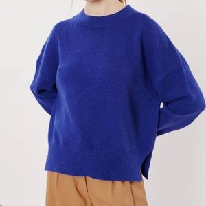 Deluc Livorno sweater electric blue size medium